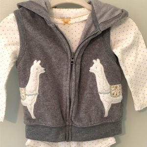 3-piece llama outfit